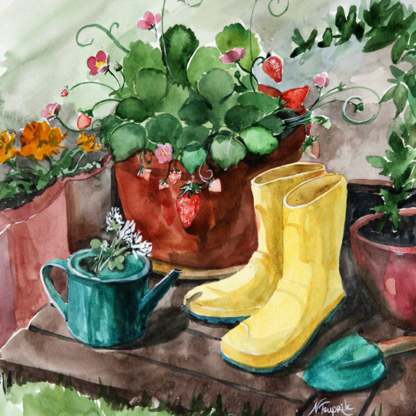 Nika's boots
