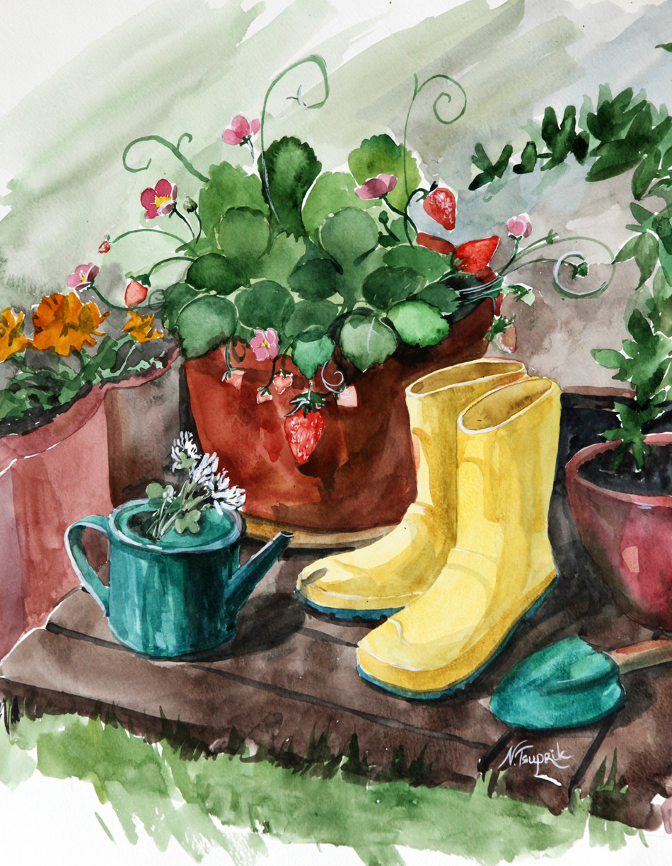 Nika's boots